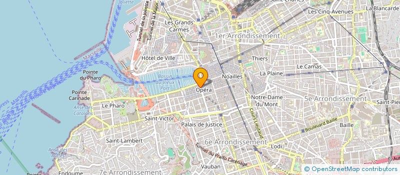 localisation de l'entreprise MANRAY  MARSEILLE