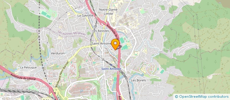 localisation de l'entreprise MANRIQUE à MARSEILLE