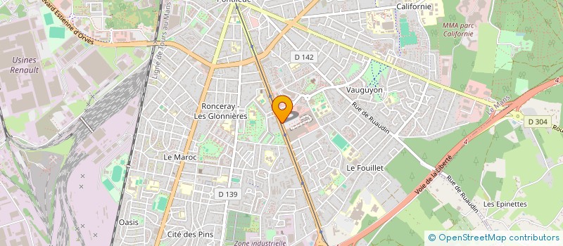 localisation de l'entreprise MANS FITNESS  LE MANS