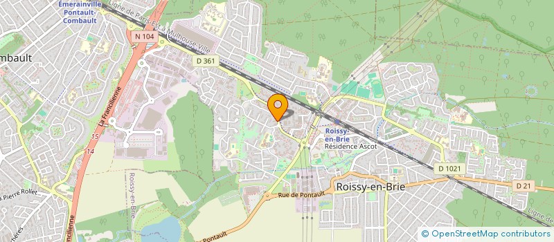 localisation de l'entreprise MANSA HAIR  ROISSY-EN-BRIE