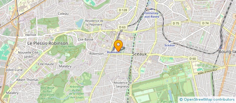 localisation de l'entreprise MANSA IMMO à SCEAUX