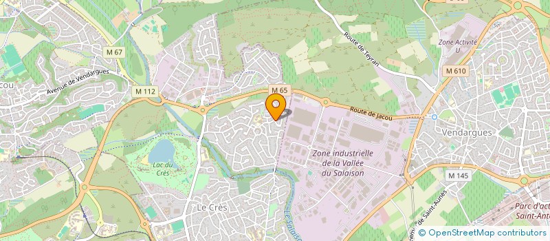localisation de l'entreprise MANSA LIVE PRODUCTION à LE CRES