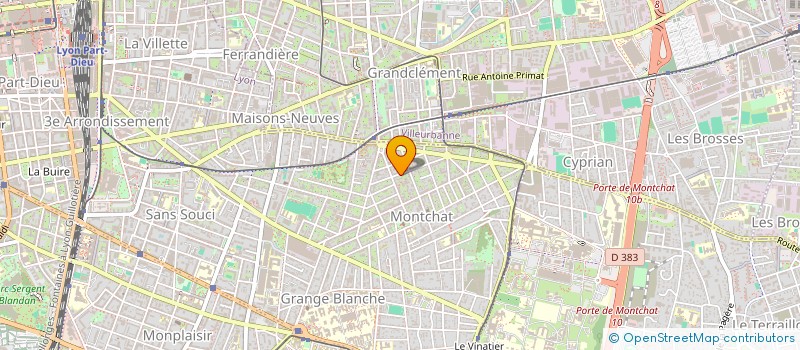 localisation de l'entreprise MANSAF SARL  LYON 3EME