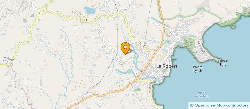 localisation de l'entreprise MANSARDE ALIMENTATION SARL  LE ROBERT