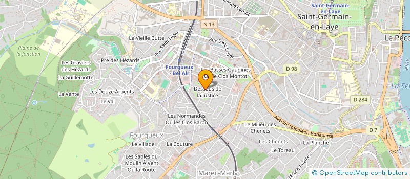 localisation de l'entreprise MANSARDIER  SAINT-GERMAIN-EN-LAYE