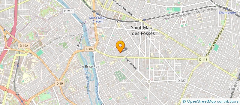 localisation de l'entreprise MANSART à SAINT-MAUR-DES-FOSSES