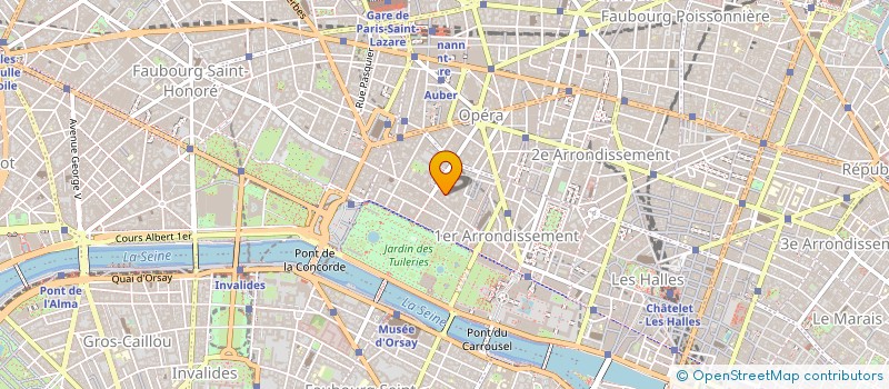 localisation de l'entreprise MANSARTIS COURTAGE à PARIS
