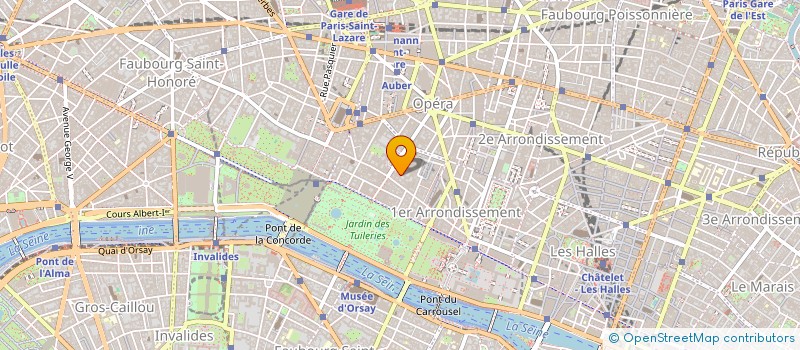 localisation de l'entreprise MANSARTIS FINANCE à PARIS
