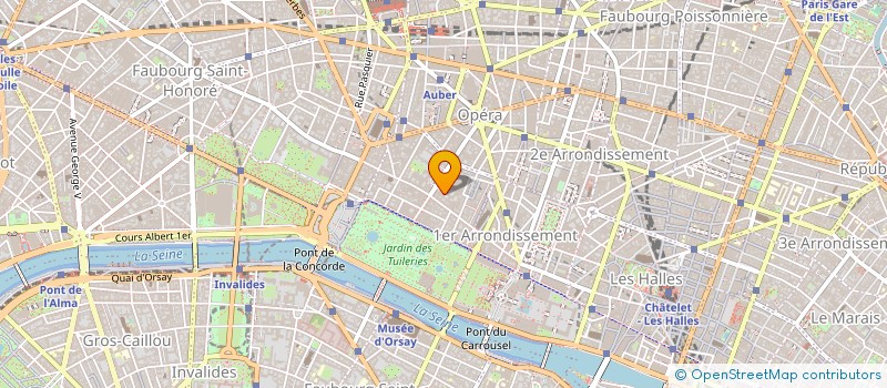 localisation de l'entreprise MANSARTIS GESTION à PARIS