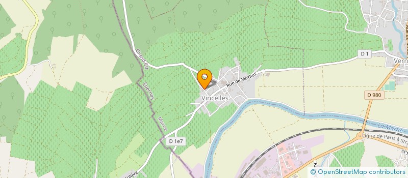 localisation de l'entreprise MANSCOURT IRENE  VINCELLES