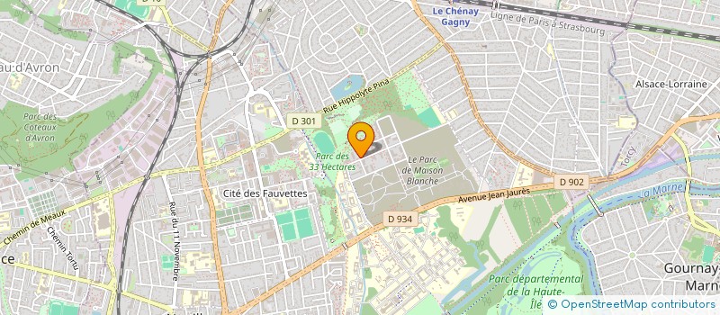 localisation de l'entreprise MANSI VRD à NEUILLY-SUR-MARNE