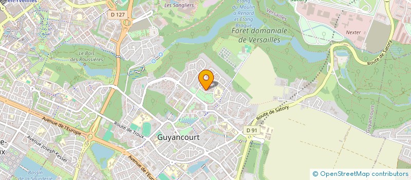 localisation de l'entreprise MANSIO III  GUYANCOURT