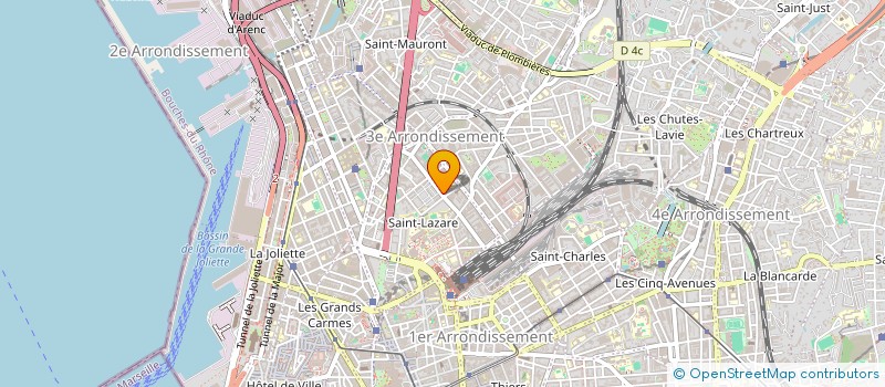 localisation de l'entreprise MANSOUR CONSTRUCTION  MARSEILLE