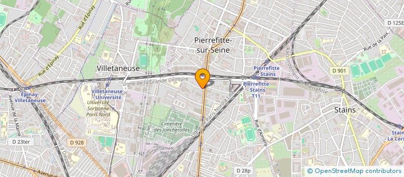 localisation de l'entreprise MANSOUR LOGISTIQUE  SARCELLES