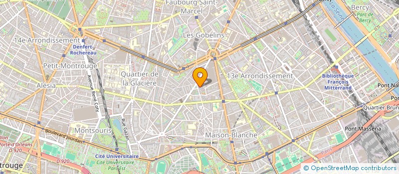 localisation de l'entreprise MANSOUR MOHAMED DJAHEL MAHFOUD  PARIS