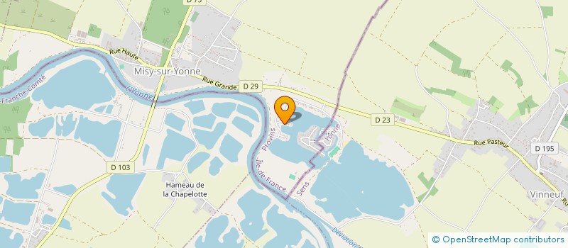 localisation de l'entreprise MANSOUR REAL ESTATE INVESTMENT  MISY-SUR-YONNE