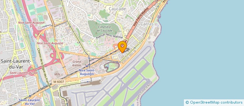 localisation de l'entreprise MANSOURA à NICE