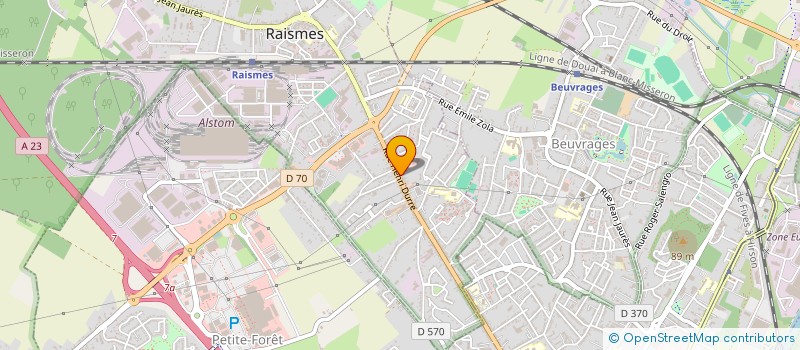 localisation de l'entreprise MANSOURAH  RAISMES