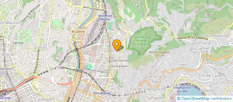 localisation de l'entreprise MANSOURI LIVRAISONS à NICE