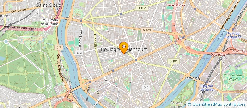 localisation de l'entreprise MANSSAT à BOULOGNE-BILLANCOURT