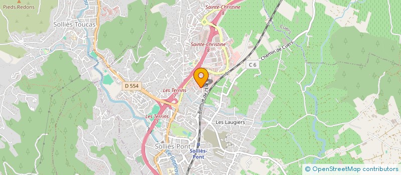 localisation de l'entreprise MANSSO  SOLLIES-PONT