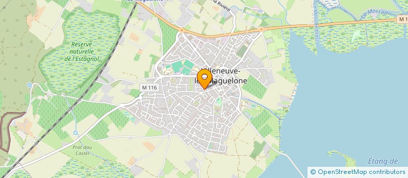 localisation de l'entreprise MANSUY GENEALOGIE  VILLENEUVE-LES-MAGUELONE