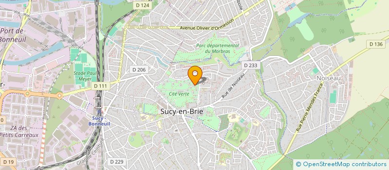 localisation de l'entreprise MANSYS TECHNOLOGIES  SUCY-EN-BRIE