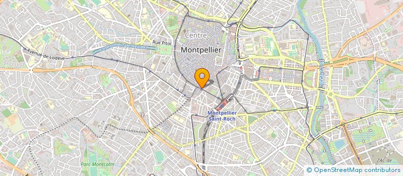 localisation de l'entreprise MANTA à MONTPELLIER