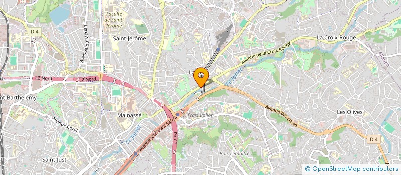 localisation de l'entreprise MANTA à MARSEILLE