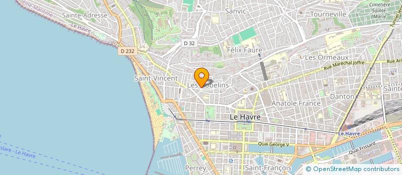 localisation de l'entreprise MANTA & CO à LE HAVRE