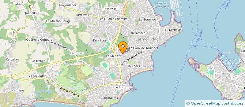 localisation de l'entreprise MANTA M  LARMOR-PLAGE