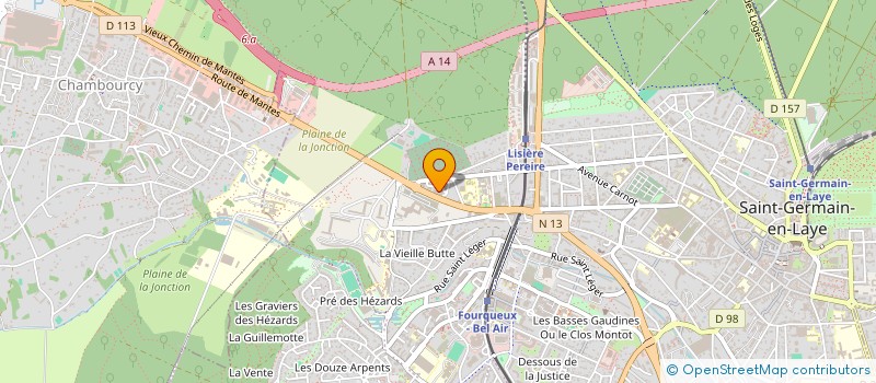 localisation de l'entreprise MANTAL  SAINT-GERMAIN-EN-LAYE