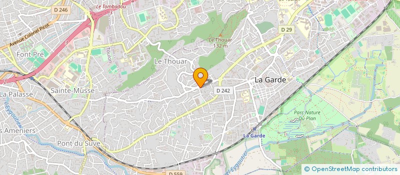 localisation de l'entreprise MANTAR à LA GARDE