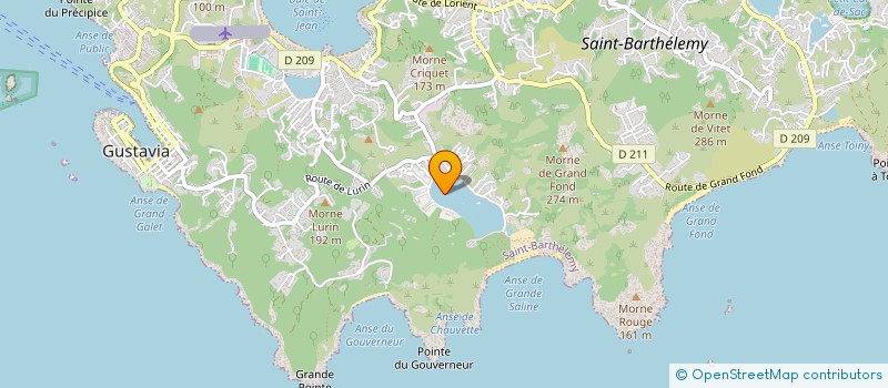 localisation de l'entreprise MANTAVERSE CAPITAL à SAINT BARTHELEMY