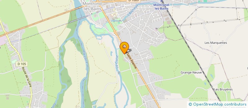 localisation de l'entreprise MANTEGNA IMMO  MONTROND-LES-BAINS