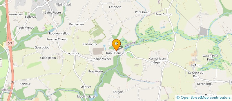 localisation de l'entreprise MANTENERE  PLEHEDEL