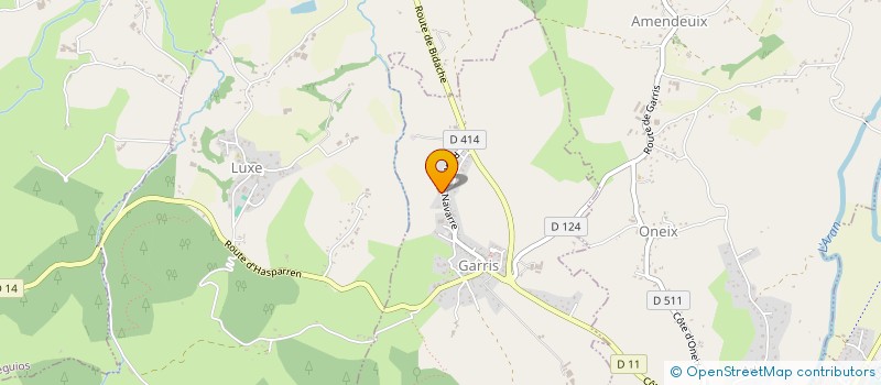 localisation de l'entreprise MANTENUNIA  AMENDEUIX-ONEIX