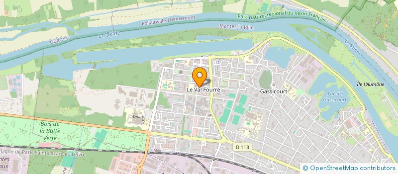 localisation de l'entreprise MANTES ACTU à MANTES-LA-JOLIE