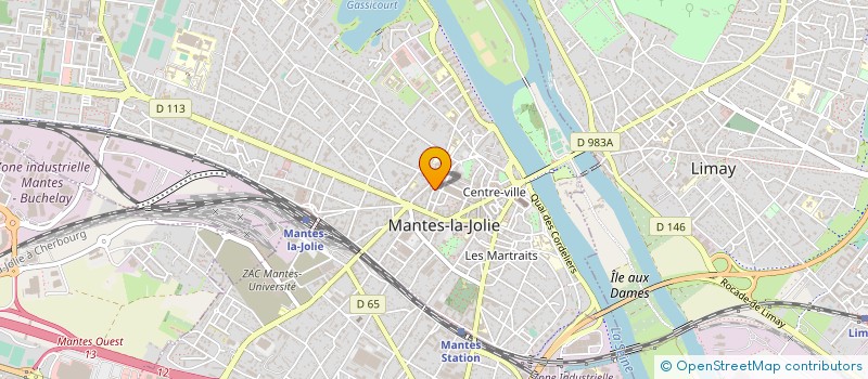 localisation de l'entreprise MANTES AUTOS DIAGNOSTICS à SOREL-MOUSSEL