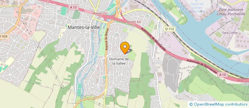localisation de l'entreprise MANTES EN MOUVEMENT/FRANCE EN MOUVEMENT à MANTES-LA-VILLE