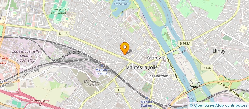 localisation de l'entreprise MANTES LA GALETTE  MANTES-LA-JOLIE