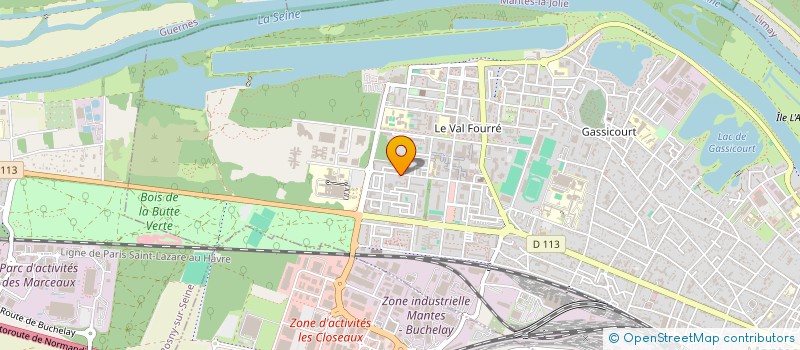 localisation de l'entreprise MANTES YVELINES HABITAT  MANTES-LA-JOLIE