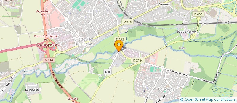 localisation de l'entreprise MANTILLY  LOUVIGNY