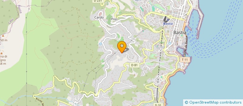 localisation de l'entreprise MANTINUM IMMOBILIER à BASTIA