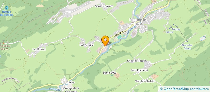 localisation de l'entreprise MANTION  FONCINE-LE-HAUT