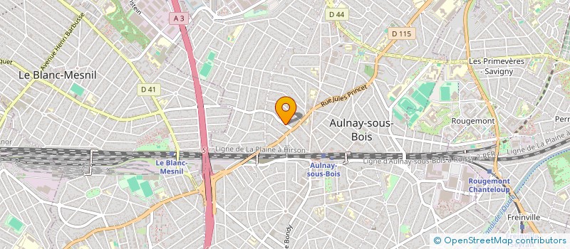 localisation de l'entreprise MANTIQ à AULNAY-SOUS-BOIS