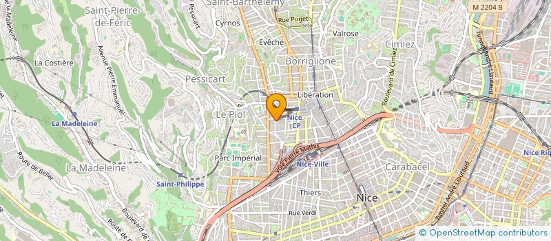 localisation de l'entreprise MANTLD à NICE