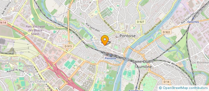 localisation de l'entreprise MANTOR à PONTOISE