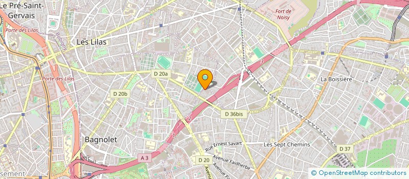 localisation de l'entreprise MANTRATS à MONTREUIL