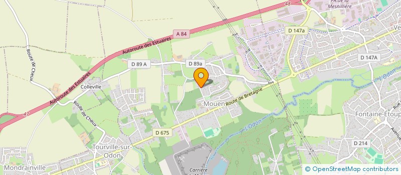 localisation de l'entreprise MANU BAT  MOUEN